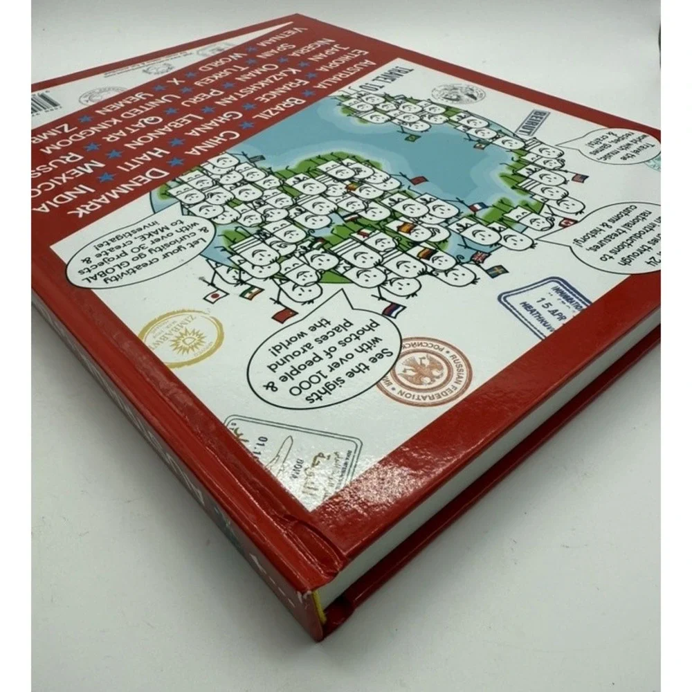 Australia to Zimbabwe Ruth Fitts Kids Geography Book Crafts Games Hardcover 24 N